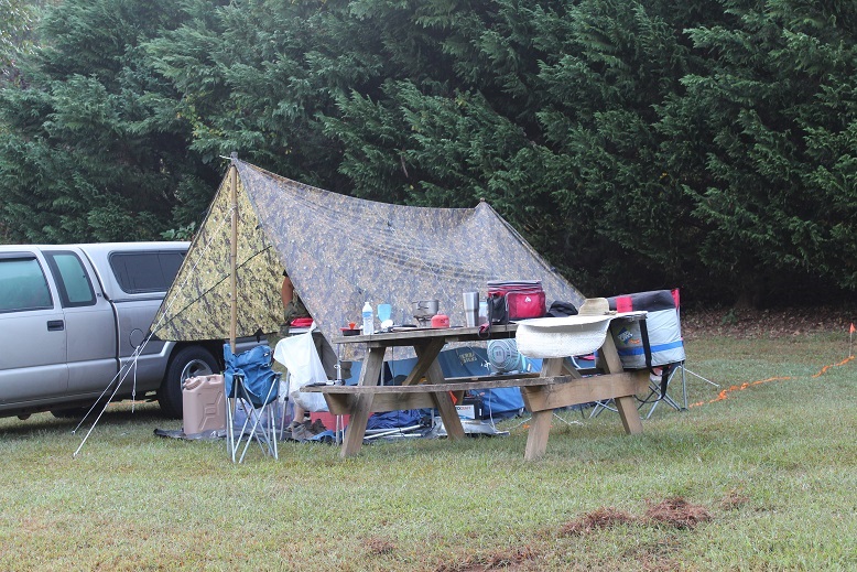 Poncho tent